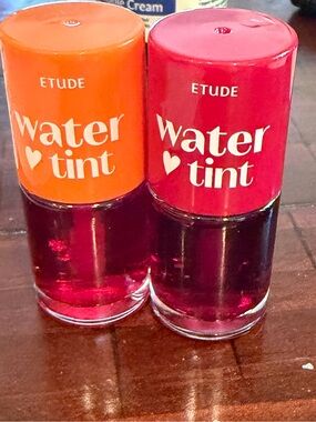 Etude Watertint lip stains NEW -2